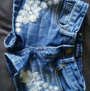 Jean Girls Shorts